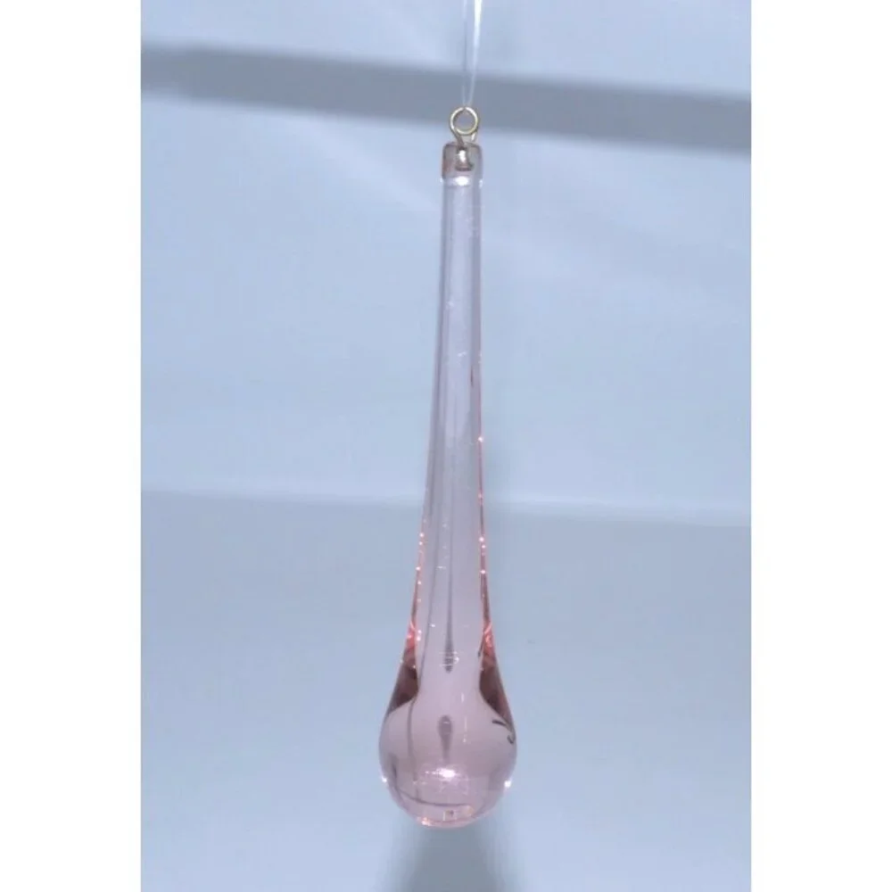 Two vintage glass hand blown ornaments 4